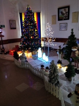 Santas grotto Featherstone community centre